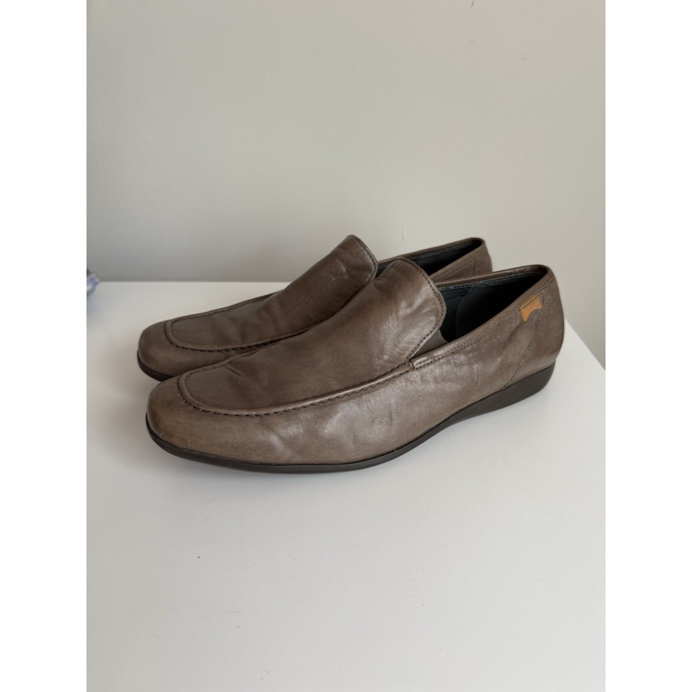 Men Camper Shoes Driving Loafer Size 10 Taupe Light Brown Neutral Comfort Casual